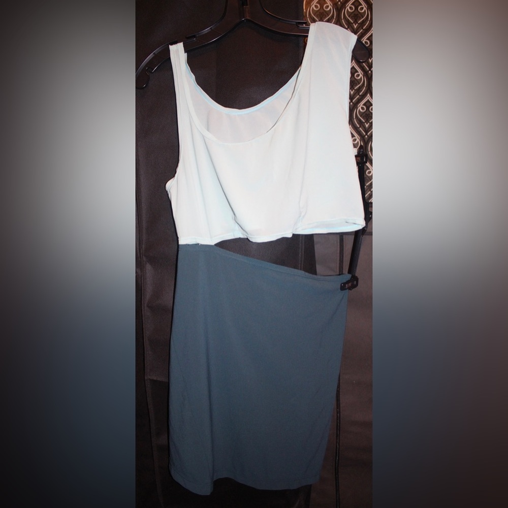 Two tone Mini Dress